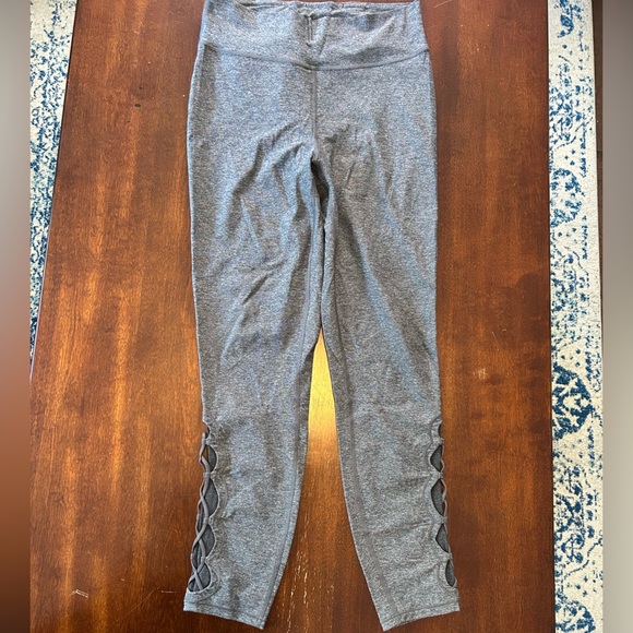 Lululemon Athletica Gray Tied to It Tights Leggings - Picture 4 of 5